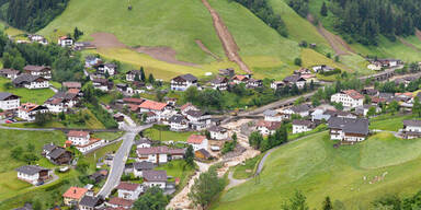 Schwere Unwetter-Schäden in Tirol