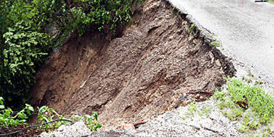 Starkregen: Teile Österreichs unter Wasser