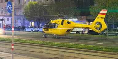 Unfall am Wiener Hauptbahnhof