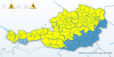 Unwetter-Warnung 