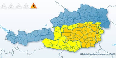 Unwetterwarnung GRAFIK 