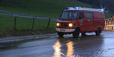 Schwere Unwetter in Österreich