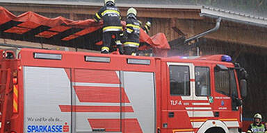 Schwere Unwetter in Österreich