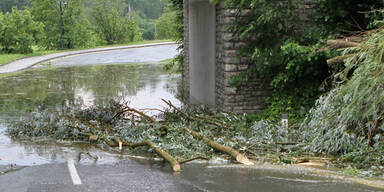 Unwetter in Ostösterreich