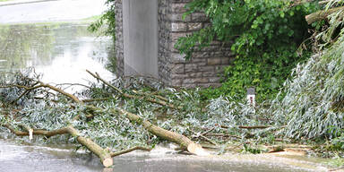 Unwetter in Ostösterreich