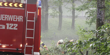 Unwetter in Ostösterreich