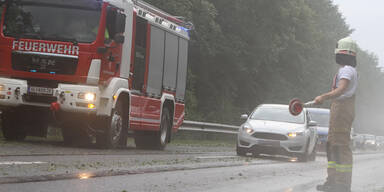 Unwetter in Ostösterreich