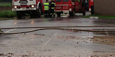 Überschwemmungen in Ost-Österreich