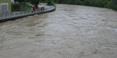 Hochwasser in Vöcklabruck