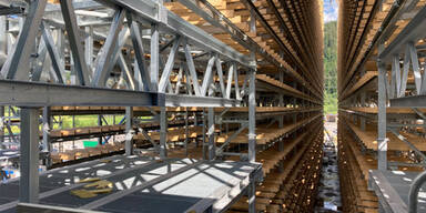 NÖM erspart der Stadt Baden 10.000 Lkw-Fahrten im Jahr