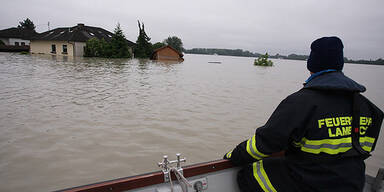 Hochwasser in Walding