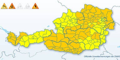 Unwetter-Warnung