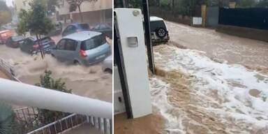 Ibiza kämpft gegen die Wassermassen