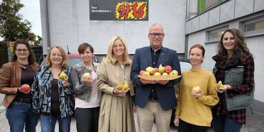 Stadt bringt täglich frisches Obst in die Schulen