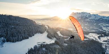 Schirm klappte zusammen - Paragleiter stürzte 50 Meter ab