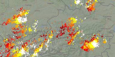 Gewitter-Zelle trifft bald auf Wien: Sturm und Starkregen erwartet 