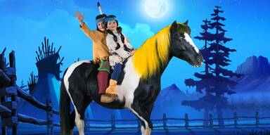 Familienhighlight: Yakari-Show im Indianerzelt
