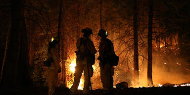 Yosemite-Park Waldbrand